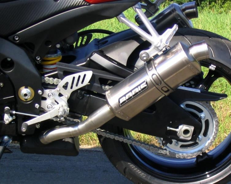 Bodis（ボディス）スリップオンマフラー セット 4-2 フルチタン SB1-S ヨーロッパ公道走行認可 for GSX-R 1000(07-08) | SGSXR1000-066