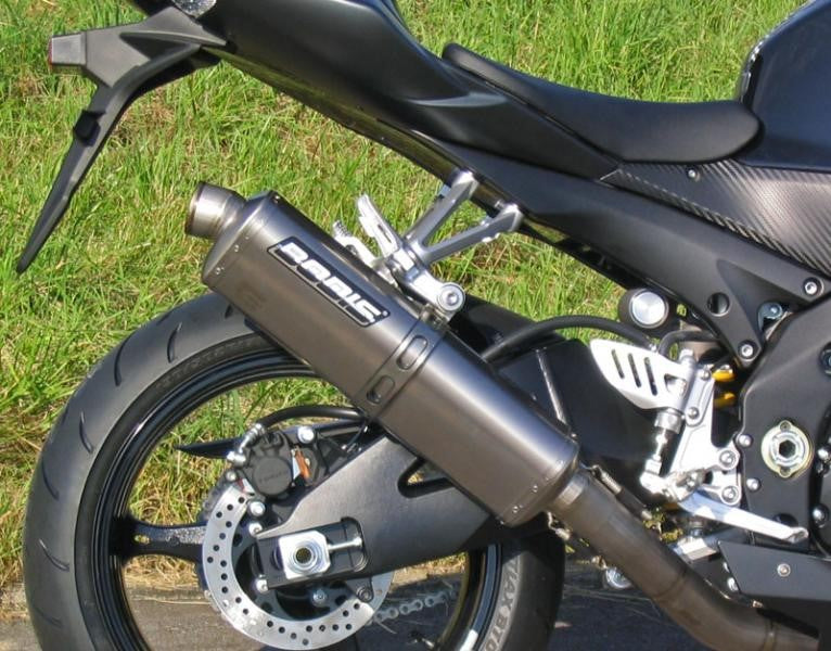 Bodis（ボディス）フルエキゾーストシステム 4-1 フルチタン Three-Tec WM for GSX-R 1000(07-08) | SGSXR1000-076