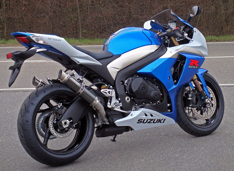 Bodis（ボディス）スリップオンマフラー 4-2 ステンレス ブラック GP1 EURO公道走行認可 for GSX-R 1000(09-) | SGSXR1000-093
