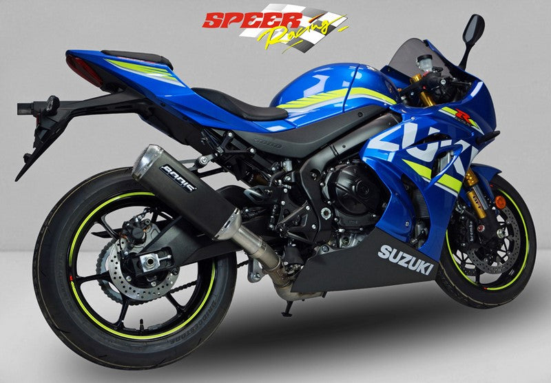 Bodis (ボディス) V4-M-GE スリップオンマフラー ステンレスブラック | SGSXR1000-125
