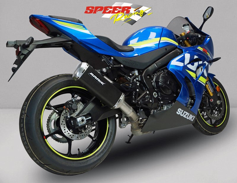 Bodis (ボディス) V4-M-GE スリップオンマフラー ステンレスブラック | SGSXR1000-125