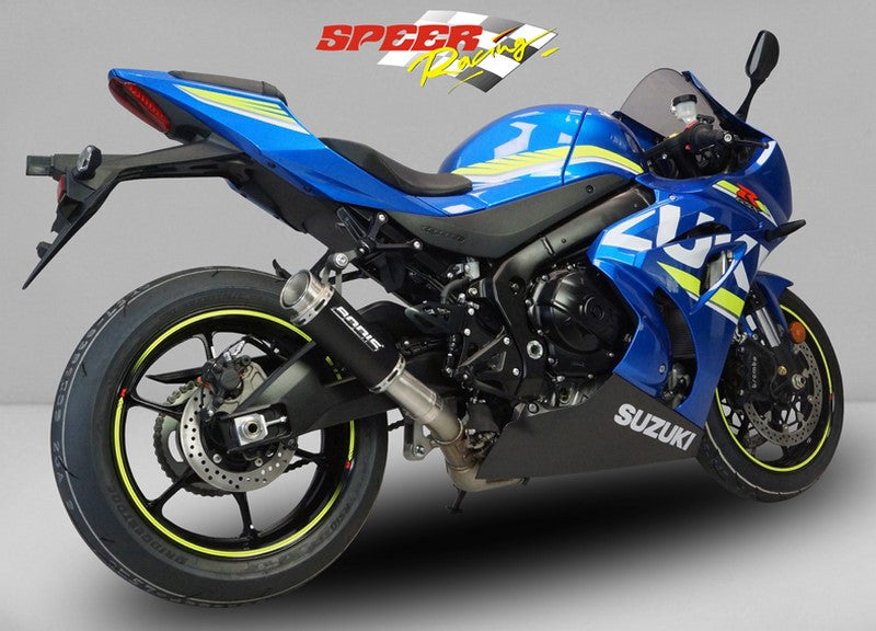 Bodis (ボディス) GPC-RS II スリップオンマフラー ステンレスブラック | SGSXR1000-130