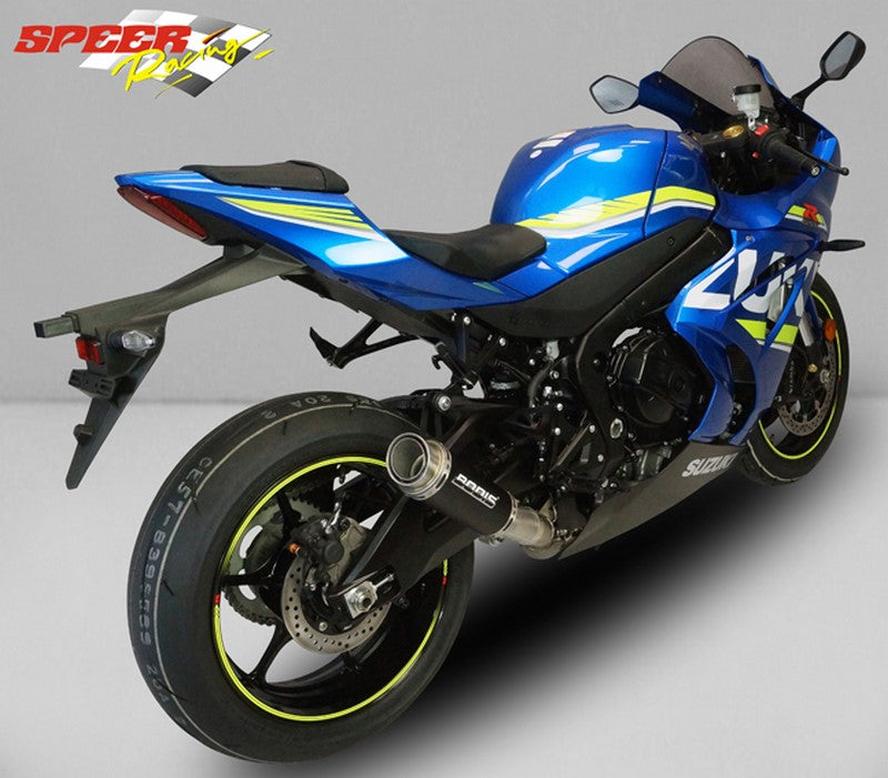 Bodis (ボディス) GPC-RS II スリップオンマフラー ステンレスブラック | SGSXR1000-130