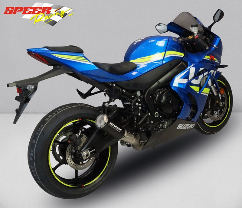 Bodis (ボディス) GPC-RS-GE スリップオンマフラー ステンレスブラック | SGSXR1000-132