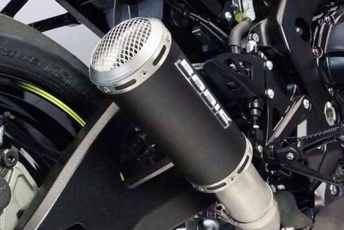 Bodis (ボディス) GPC-RS-GE スリップオンマフラー ステンレスブラック | SGSXR1000-132