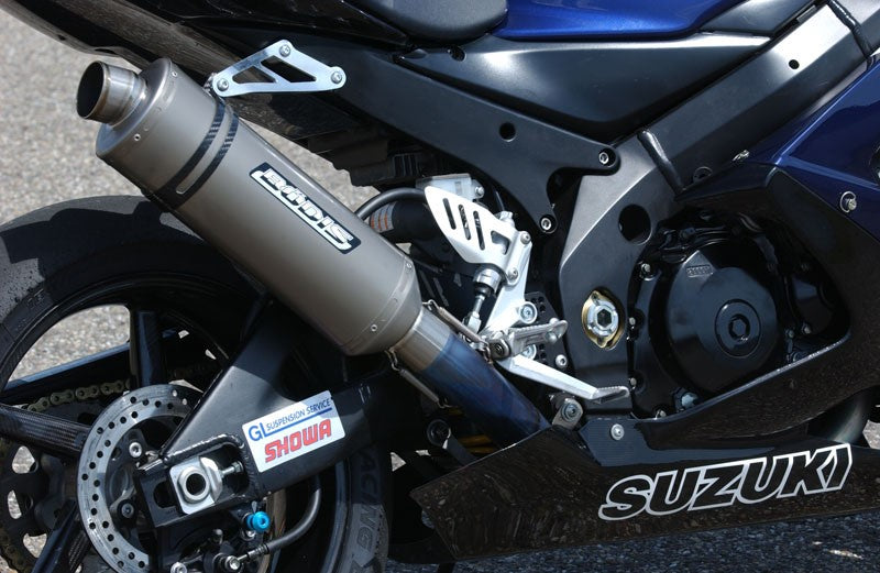 Bodis（ボディス）フルエキゾーストシステム ステンレス/フルチタン  SB2 G Racing for GSX-R 600(01-05)/750(00-05) | SGSXR600-014