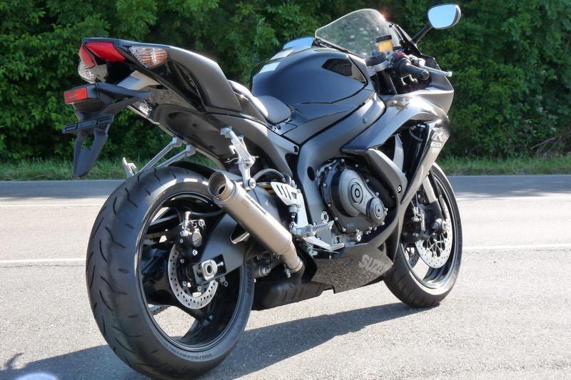 Bodis（ボディス）スリップオンマフラー ステンレス/フルチタン GP1 ヨーロッパ公道走行認可 for GSX-R 600/750(08-10) | SGSXR600-024