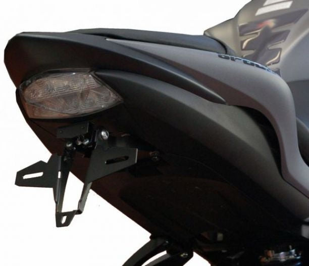 BODIS / ボディス License plate holder  Stainless Steel Black Powder-Coated  EU Homologated | SGSXS1000-001