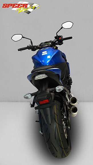 Bodis（ボディス）GPX2 スリップオン・ステンレスブラック for GSX-S1000/F (2015-2016) | SGSXS1000-002