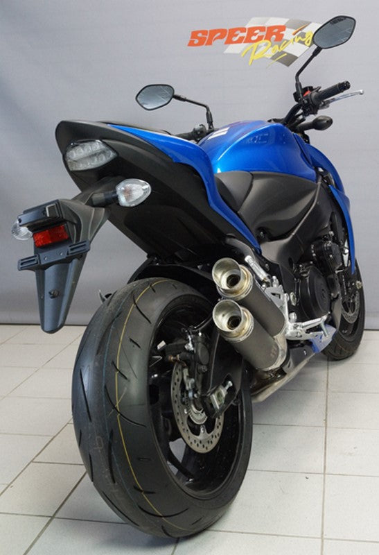 Bodis (ボディス) GPX2 スリップオンマフラー ステンレスブラック for GSX-S1000/F 2015-2016 | SGSXS1000-004