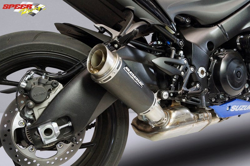 Bodis (ボディス) GPC-RS II スリップオンマフラー ステンレスブラック for GSX-S1000/F (2017-)  | SGSXS1000-005