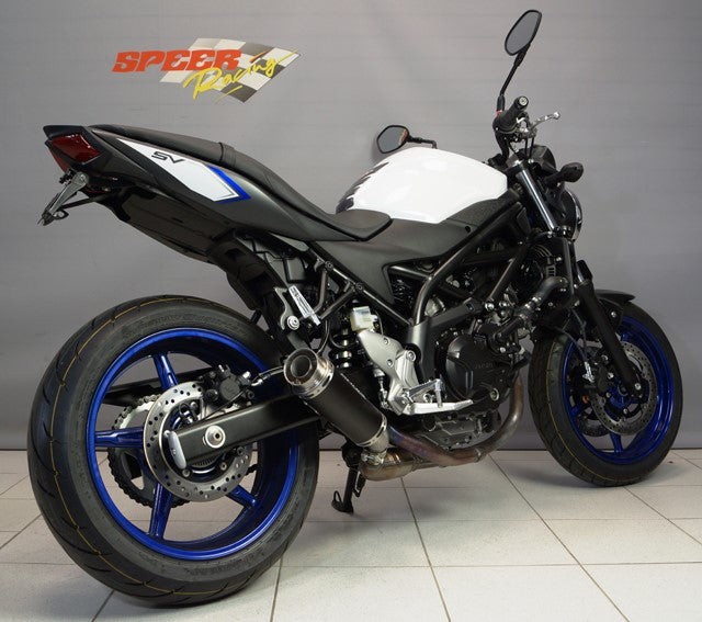 Bodis (ボディス) GPC-RS II スリップオンマフラー ステンレスブラック | SSV650-010