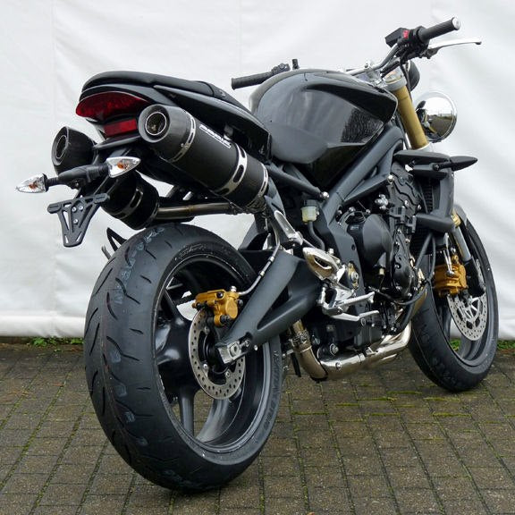 BODIS / ボディス Slip-On-set 3-2 OVAL-TEC  Stainless Steel Black  Catalyzer : Original  EU Homologated | TSTT675-002