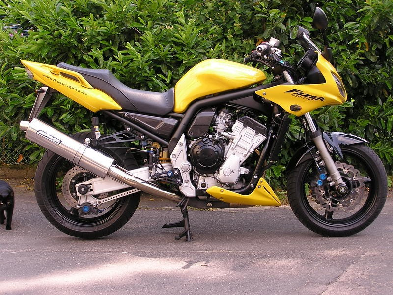 Bodis（ボディス）スリップオンマフラー ステンレス Oval 1OK G ヨーロッパ公道走行認可 for Fazer 1000(2005) | YFZ1000-009