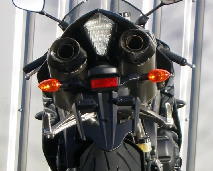 Bodis（ボディス）スリップオンマフラー セット ステンレス/フルチタン Oval Q2C ヨーロッパ公道走行認可 for YZF R1(07-08) | YR1-043