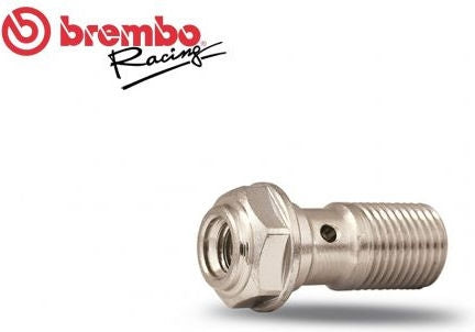 Brembo / ブレンボ SINGLE SHORT BANJO BOLT M10x1.25 STAINLESS STEEL | 06GS2392