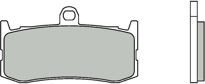 Brembo / ブレンボ FRONT BRAKE PADS SET TRIUMPH DAYTONA TRIPLE 675 2009 + | 07GR06RC