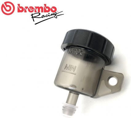 Brembo / ブレンボ FLUID TANK BRAKE / CLUTCH 15CC SMOKED STRAIGHT EXIT | 10444643 / 10.4446.43