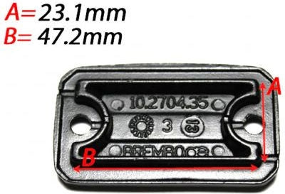 Brembo / ブレンボ PAIR TAPPI SERBATOIETTI FLUIDI POMPE ORIGINAL | 10.2704.35