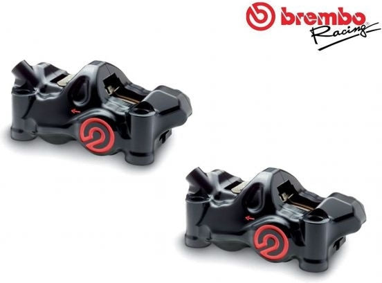 Brembo / ブレンボ PAIR OF RADIAL BRAKE CALIPERS CNC P4 32 CAFÈ RACER .484 100MM | 220B47310
