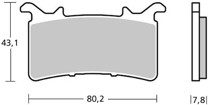 Brembo / ブレンボ BRAKE PADS Z10 BMW M 1000 RR 2020-2022 | M578Z10