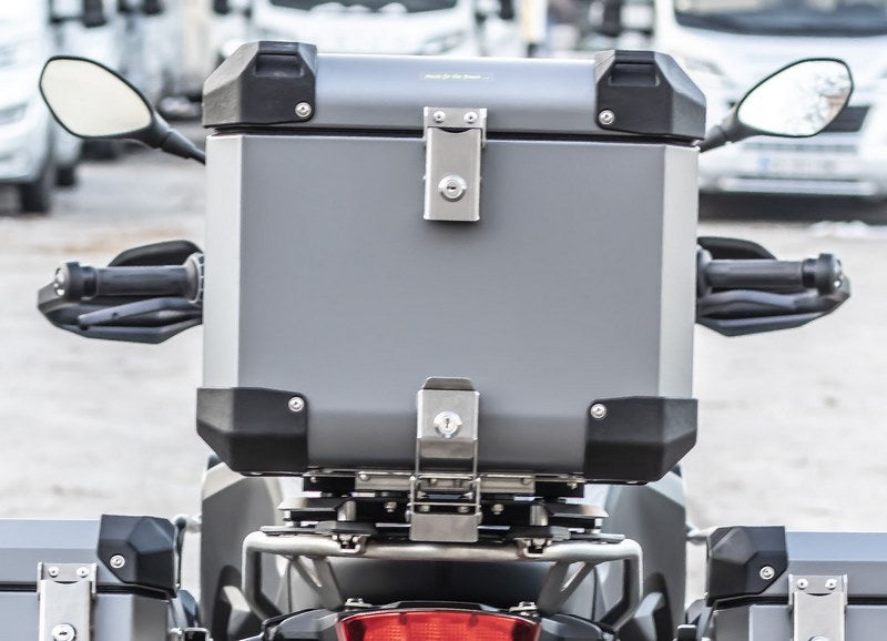 トップケース（トップラック付、未仕上げアルミニウム製）