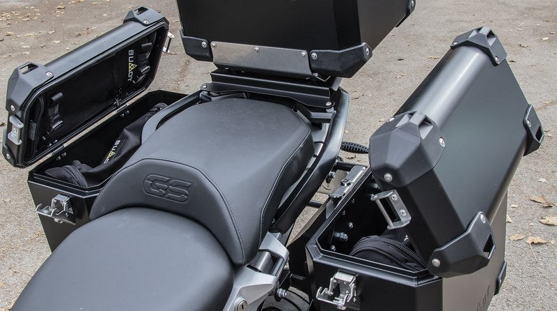 BMW R1200/1250 GSA LC純正ラック用ディフェンダーエヴォパニアシステム（フローズングレー）