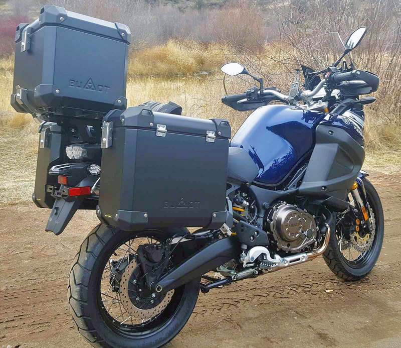 ディフェンダーエヴォトップケース（トップラック付属、未仕上げアルミニウム製）