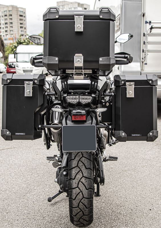 ディフェンダーエボトップケース（トップラック付属、フローズングレー）