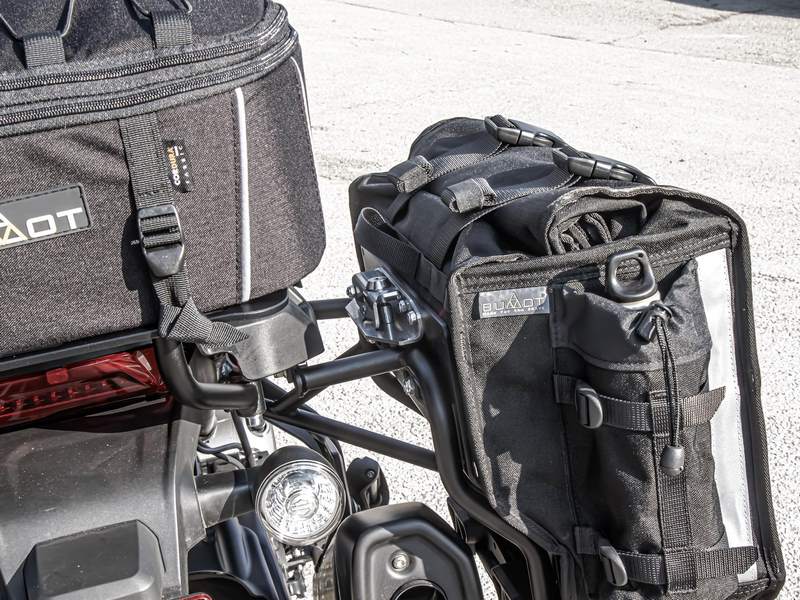 ソフト荷物ラック