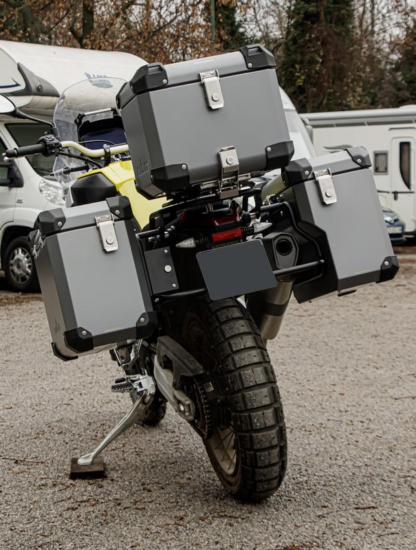 トップケース（トッププレート付、フローズングレー）