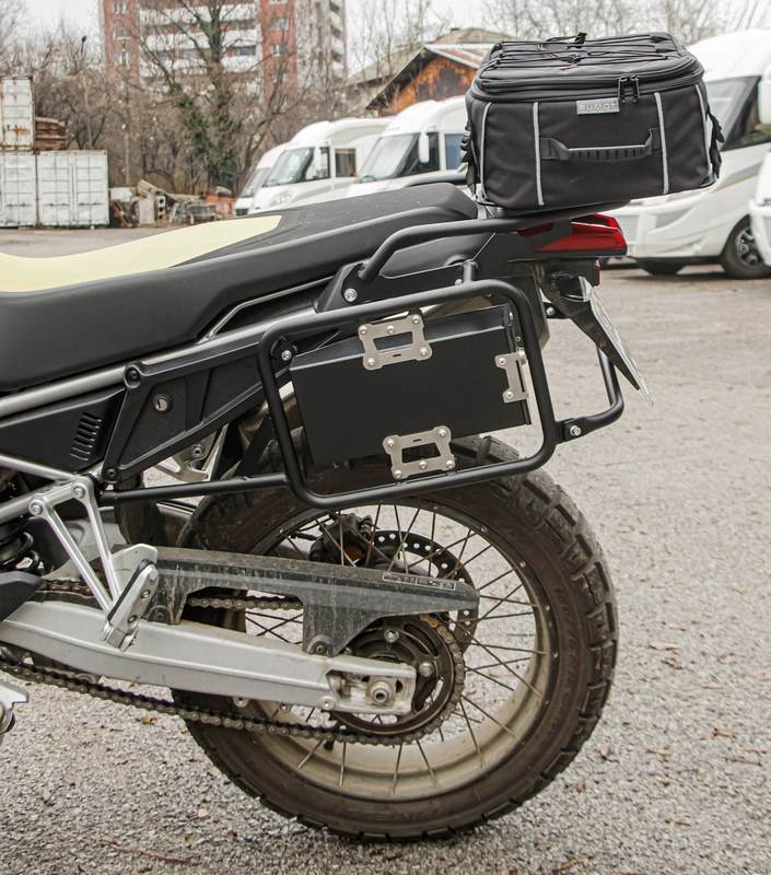 ソフト荷物ラック