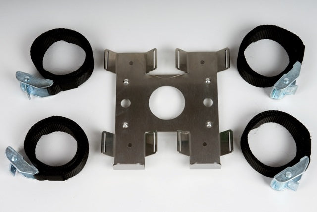 ステンレススチール二重ボトルホルダー