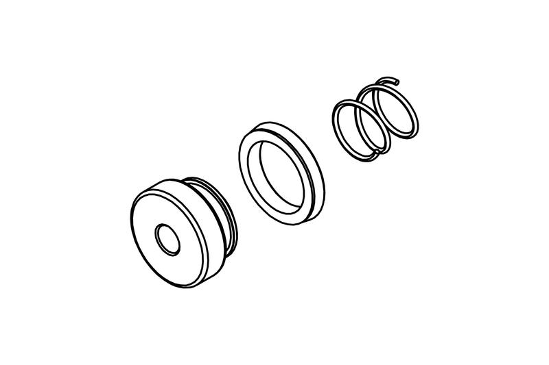 クラッチスレーブシリンダー Ø 30 mm  Natural