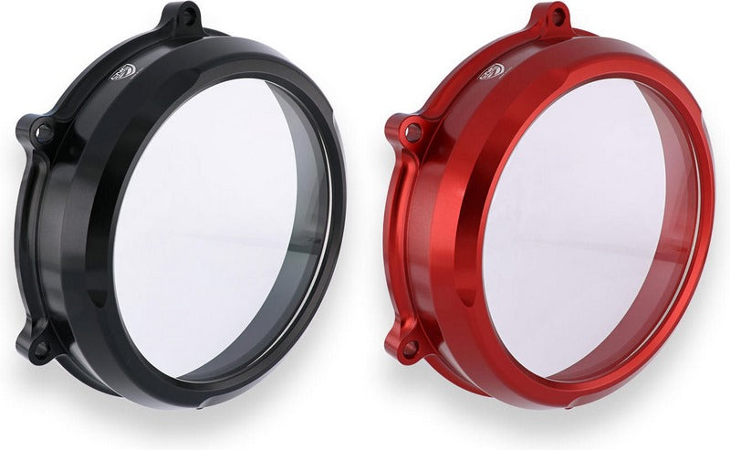 CNC Racing Clear oil bath clutch cover Ducati Streetfighter V4  Black | CA210B