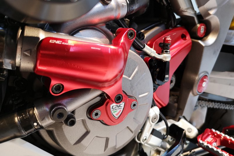 CNC Racing Timing inspection cover Sticker Ducati | CF263