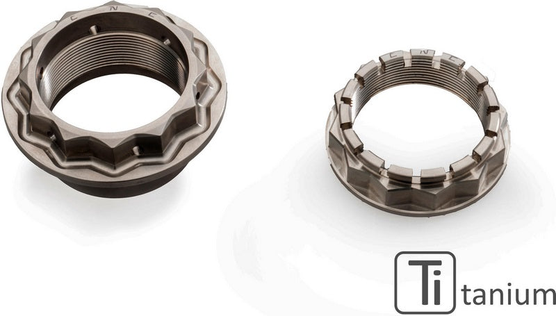 CNC Racing Rear wheel nuts MV Agusta - titanium  Titanium | DA397X