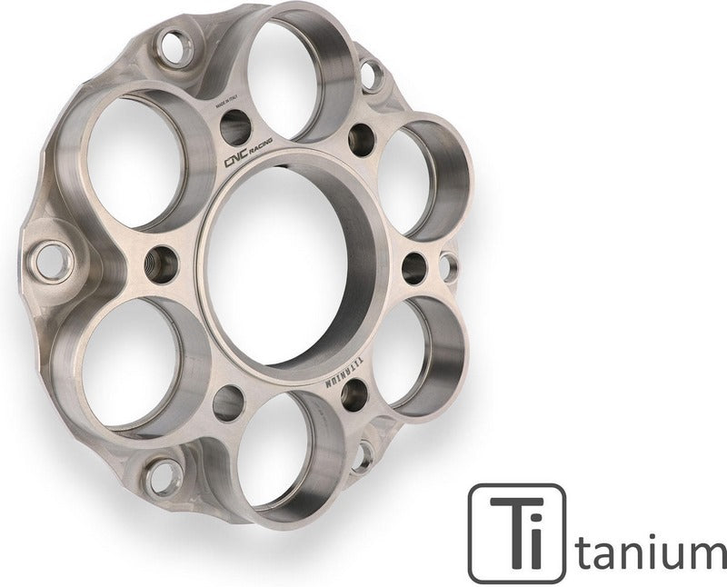 CNC Racing Cush drive hub flange Ducati - Titanium  Titanium | FC210X