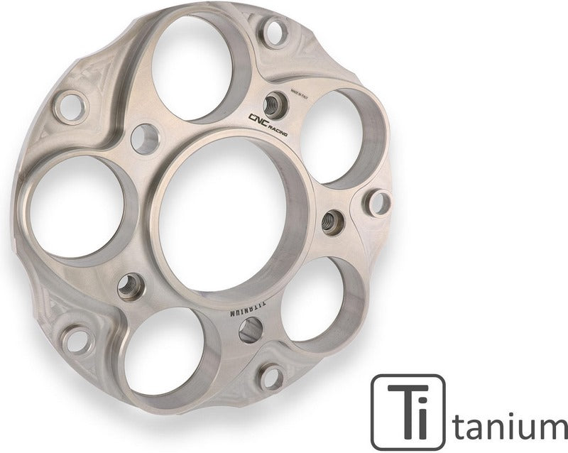 CNC Racing Cush drive hub flange 5 holes Ducati - TITANIUM  Titanium | FC212X