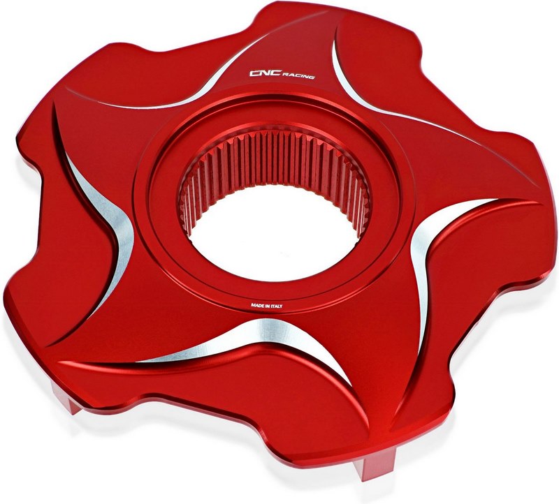 CNC Racing Rear sprocket flange MV Agusta BICOLOR  Red/Silver | FL505RS