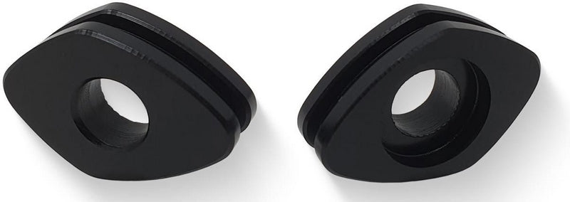 CNC Racing Turn Indicator - Mounting adapters license plate holder  Black | IDA50B