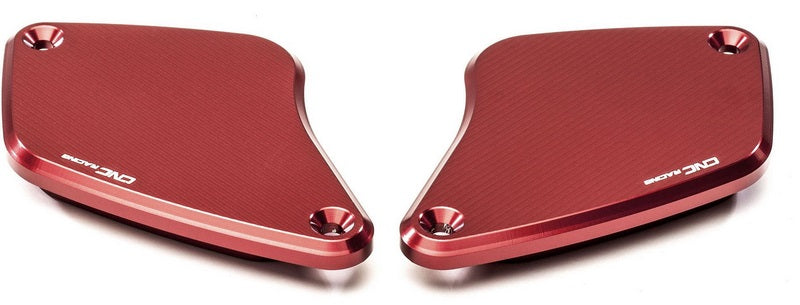 CNC Racing Front brake and clutch fluid reservoir caps Ducati - Streaks | KT850