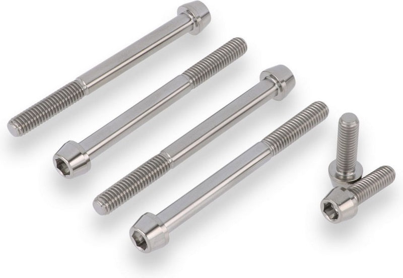 CNC Racing Screw kit cover dry clutch Ducati - TITANIUM  Titanium | KV221X