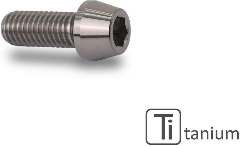 CNC Racing / シーエヌシーレーシング Screw M8x20 - Titanium | KV387X
