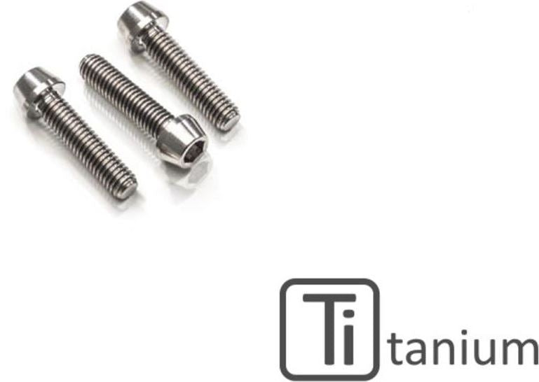 CNC Racing Bolt kit clutch slave cylinder M6x30 (3 pcs) - Titanium  Titanium | KV407X