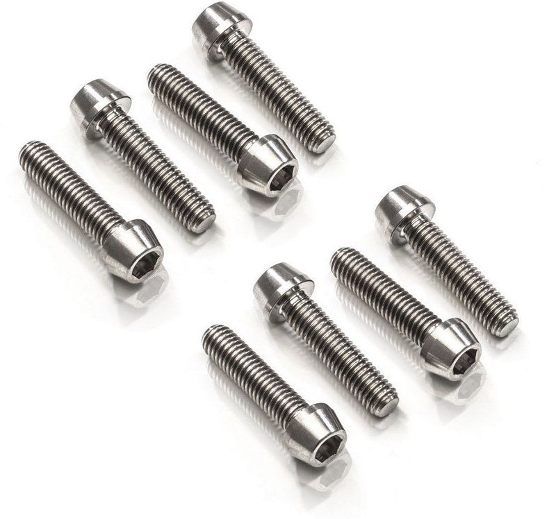 CNC Racing CNC RACING BOTTOM YOKE DUCATI 848/1098/1198 SCREW KIT - TITANIUM  Titanium | KV426X