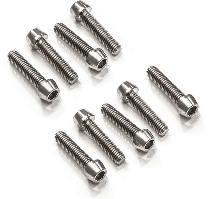 CNC Racing Clutch cover MV Agusta screw set - TITANIUM  Titanium | KV432X