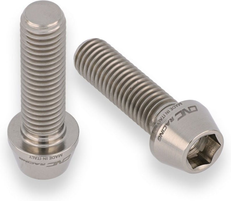 CNC Racing Rear Hub Swingarm Pinch Bolt (2 pcs) - TITANIUM  Titanium | KV437X