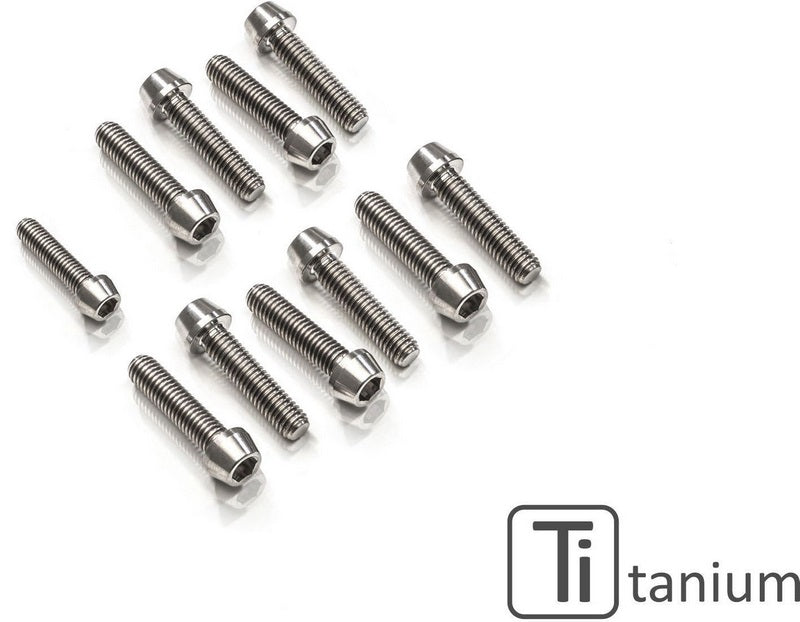 CNC Racing Screw kit CNC Racing triple clamps for Ducati Hypermotard - Titanium  Titanium | KV449X