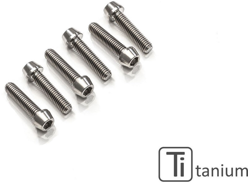 CNC Racing Clutch cover Ducati SBK Panigale V4 R screw kit - Titanium  Titanium | KV450X